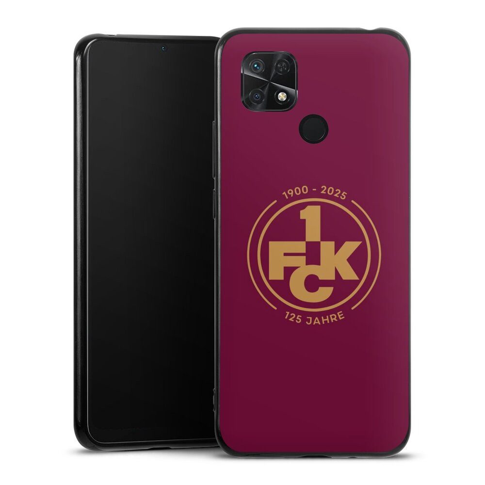DeinDesign Handyhülle 1. FC Kaiserslautern 1. FCK 125 Jahre 1. FCK 125. Jubiläum, Xiaomi Redmi 10C Silikon Hülle Bumper Case Handy Schutzhülle