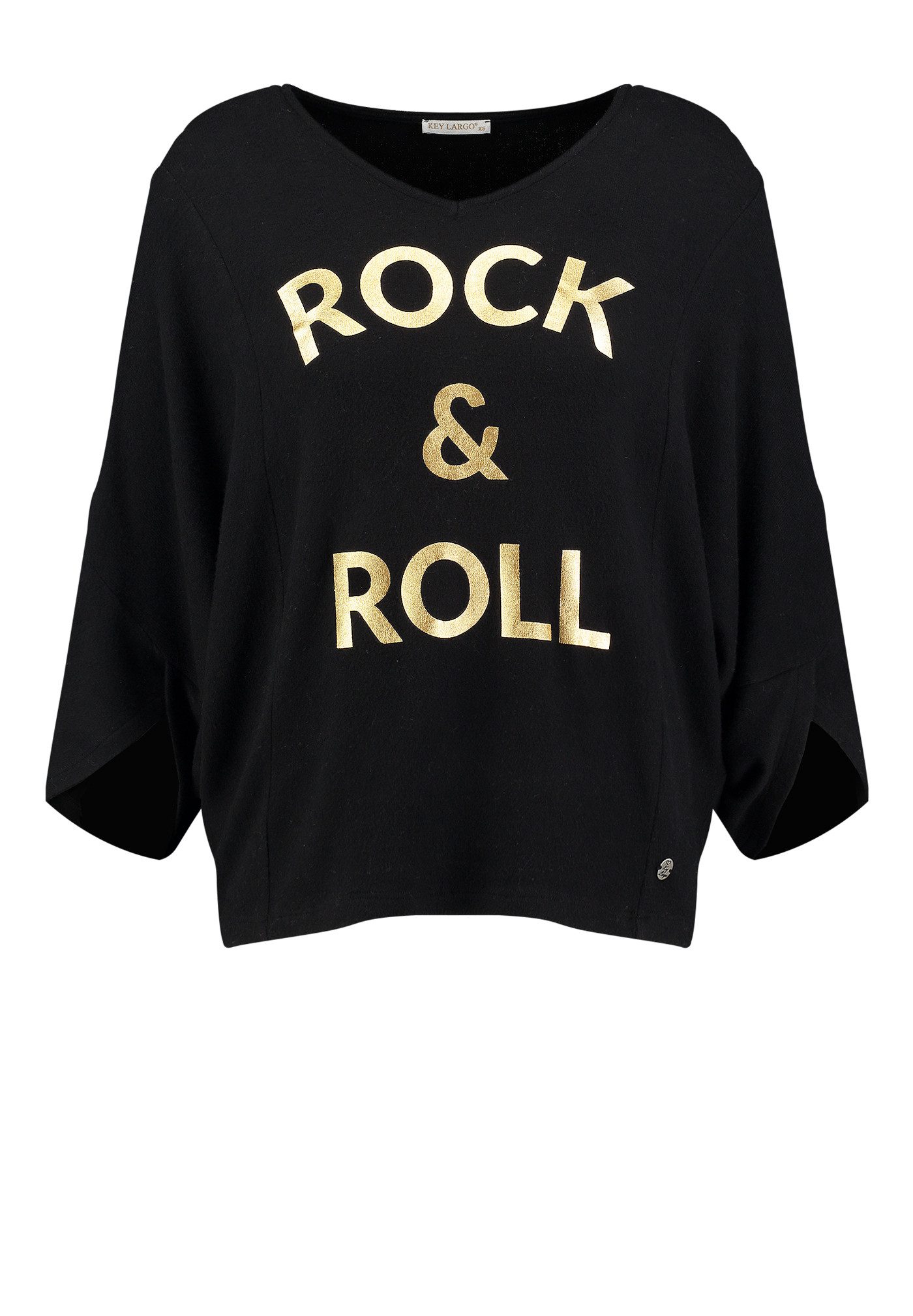 Key Largo Rundhalspullover WKN ROCK round (1-tlg)