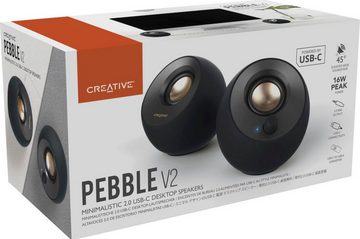 Creative Pebble V2 2.0 PC-Lautsprecher (8 W, USB-C)