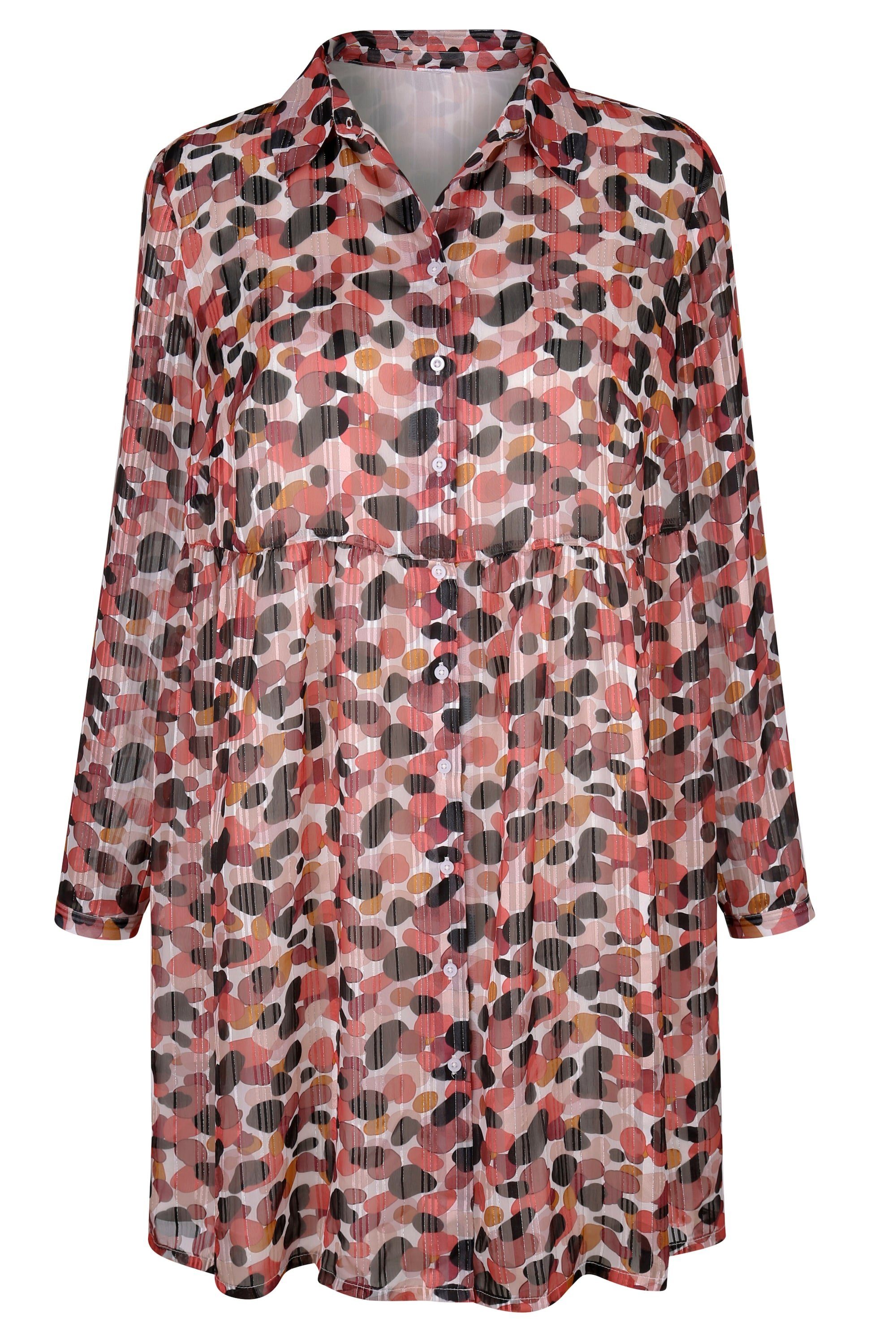 MIAMODA Longbluse Longbluse Alloverdruck Chiffon mit günstig online kaufen
