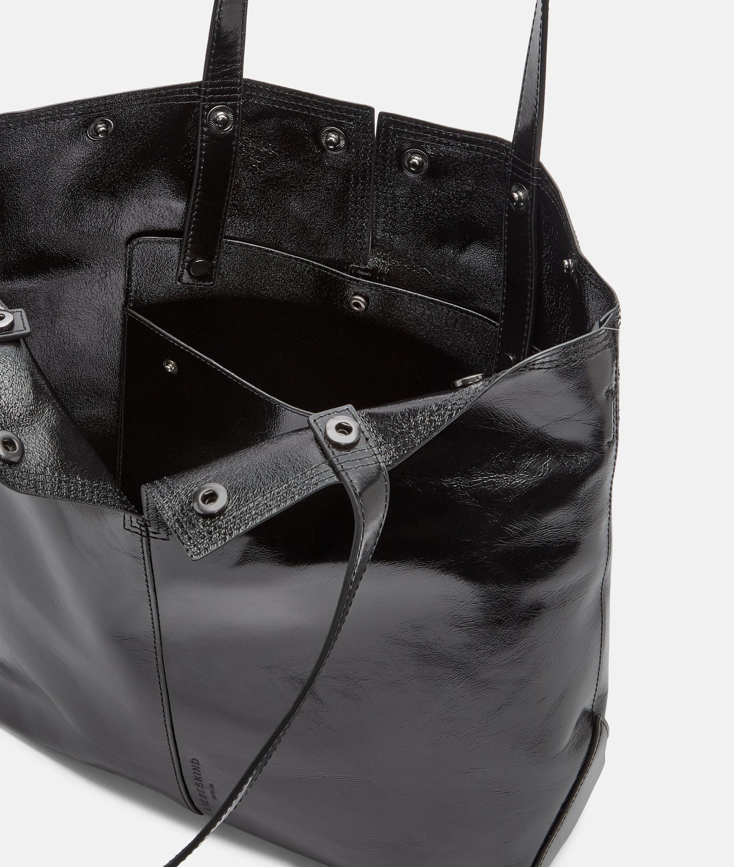Liebeskind Berlin Schultertasche Rive Tote L, Große Schultertasche aus Nappaleder