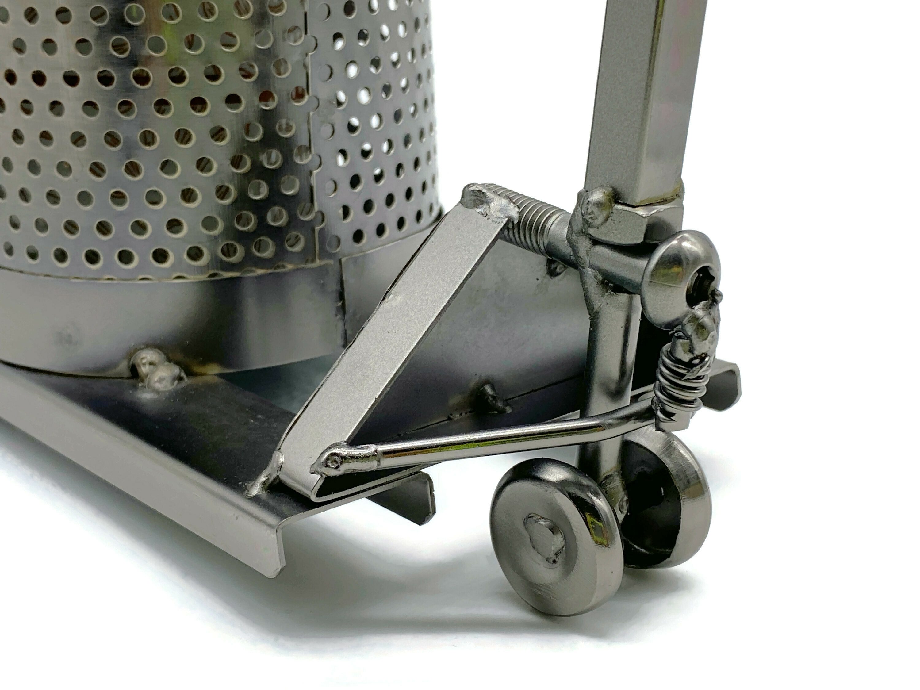 eXODA Weinflaschenhalter Hubwagen aus Metall, (1x günstig online kaufen