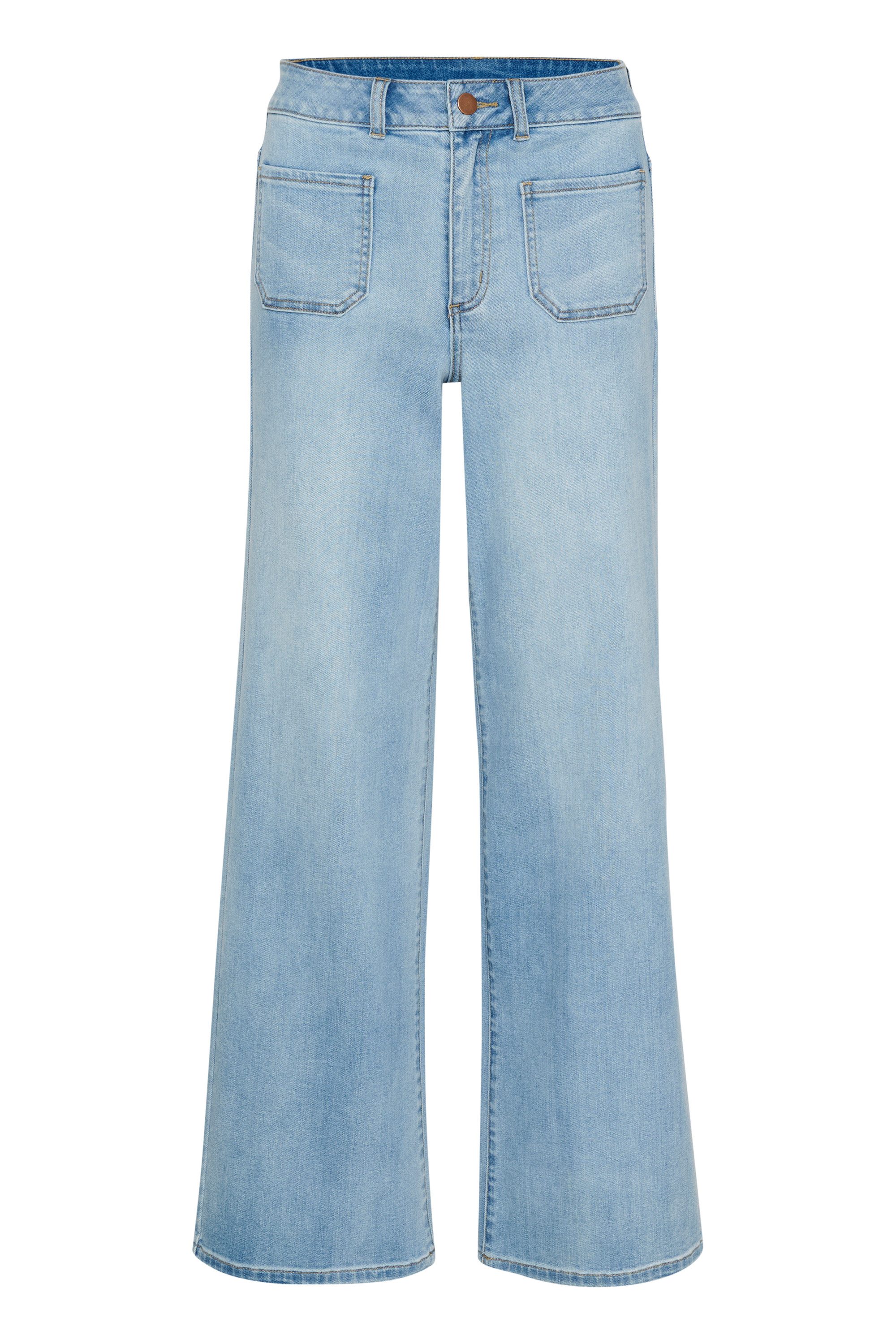 Light Blue Washed Denim