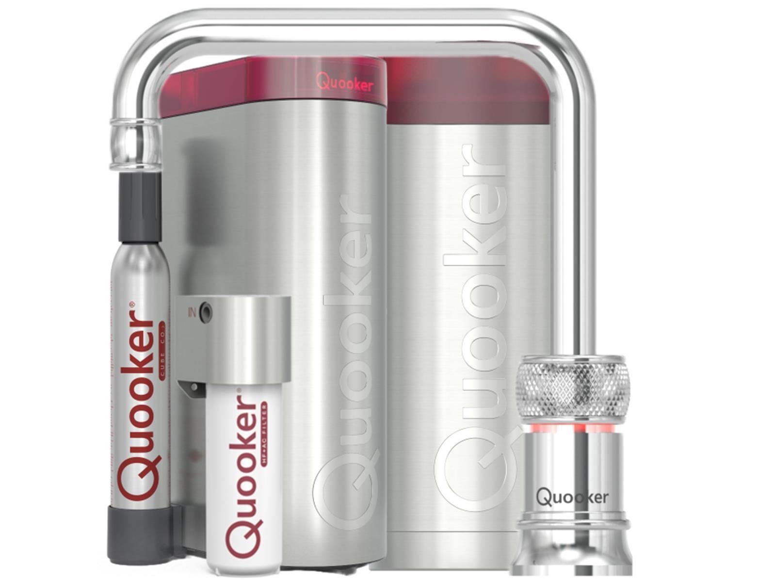 QUOOKER Küchenarmatur Classic Nordic Square single tap Set mit COMBI+ Reservoir & CUBE *inkl. 7 JAHRE GARANTIE*