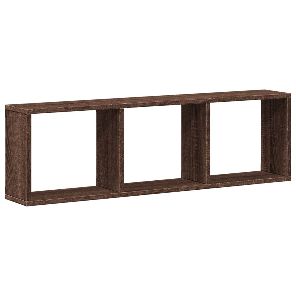 vidaXL Regal Wandschrank 100x16x30 cm Eichen-Optik günstig online kaufen