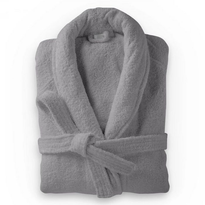 NYVI Bademantel Bademantel CozyLuxury für Herren und Damen Morgenmantel aus 100% Baumwolle Baumwolle Luxus Bademäntel für Erwachsene - mit Taschen Aufhänger Gürtel