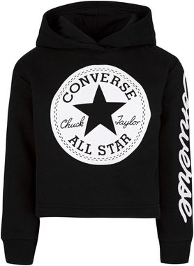 Converse Kapuzensweatshirt CHUCK PATCH CROPPED HOODIE - für Kinder