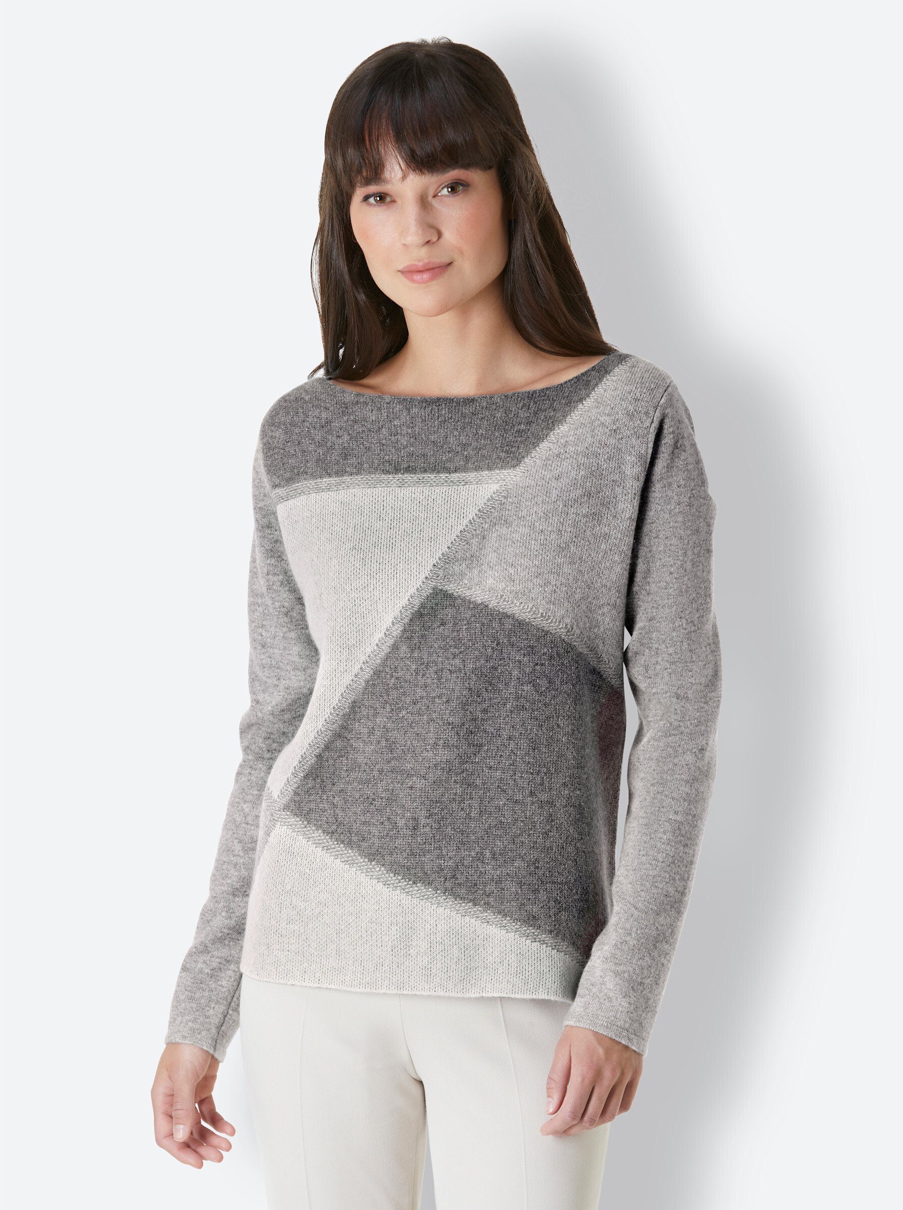 Strickpullover U-Boot-Pullover