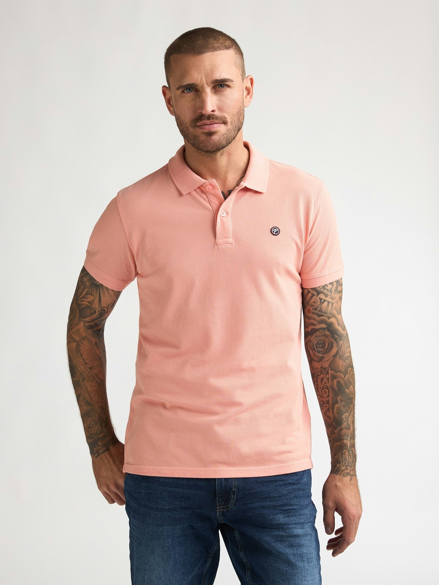 Petrol Industries Poloshirt mit Logo Stickerei