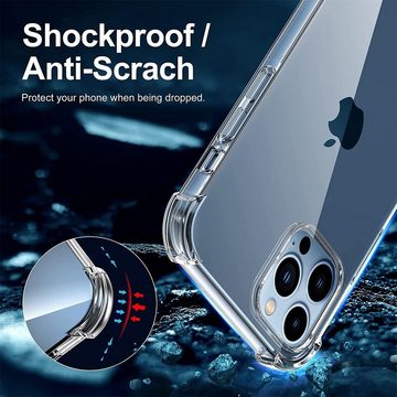 CoolGadget Handyhülle Anti Shock Rugged Case für Apple iPhone 13 Pro 6,1 Zoll, Slim Cover mit Kantenschutz Schutzhülle für iPhone 13 Pro Hülle