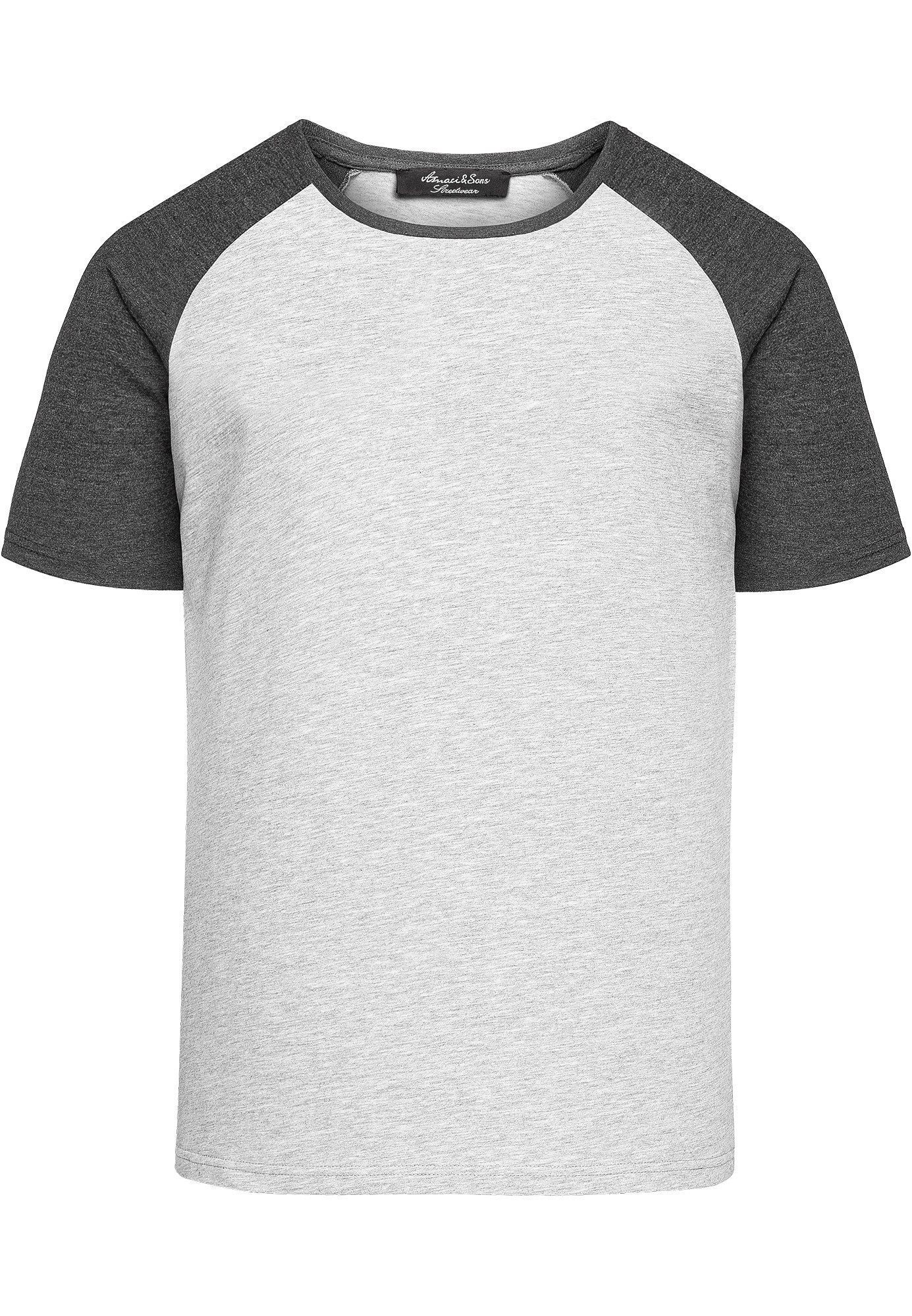 Amaci&Sons T-Shirt KENNER T-Shirt Herren Basic günstig online kaufen