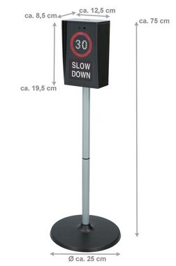 Eddy Toys Spielzeug-LKW Tempo-Limit Schild, (Spielzeug-Schild manuell oder automatisch steuerbar), Tempo 30 Verkehrsschild