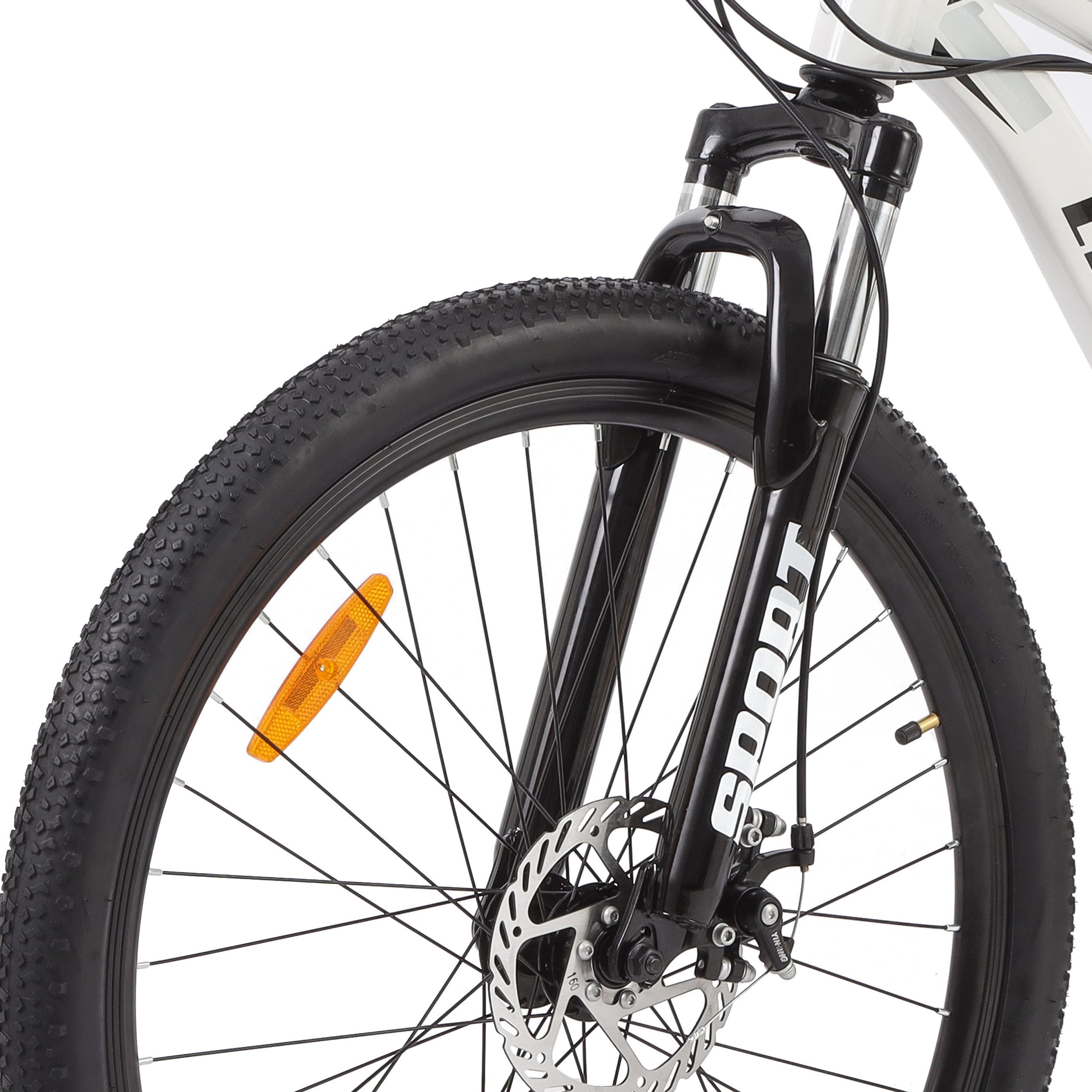 Lauxjack Mountainbike Lauxjack Fahrrad 26 & 27.5 Zoll für Damen und Herren, Kettenschaltung, 21 Gang, Kettenschaltung, 21 Gang Shimano, Mountainbike mit Scheibenbremsen, Sportliches Design