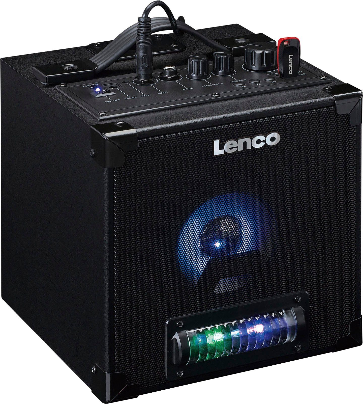 Lenco 1.0 BTC-070BK (Bluetooth, W) Bluetooth-Lautsprecher 8