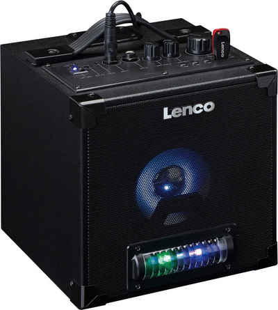 Lenco BTC-070BK 1.0 Bluetooth-Lautsprecher (Bluetooth, 8 W)