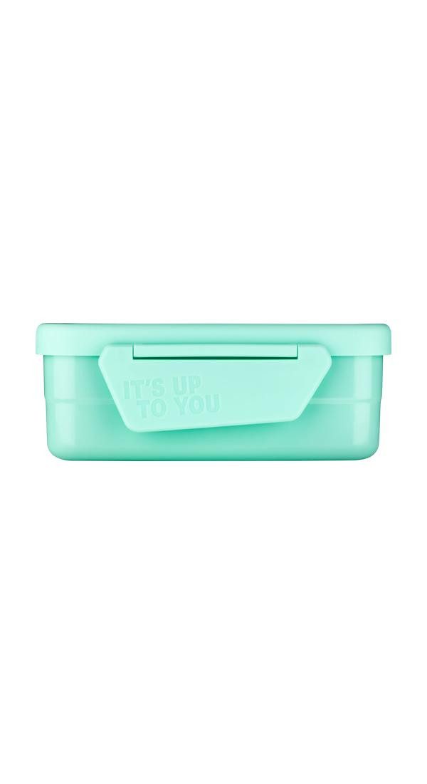 Satch Lunchbox Edelstahl Brotdose, Edelstahl, (Edelstahl Brotdose, 3-tlg., 1x Brotdose, 1x Trennfach), spülmaschinengeeignet bis 45 Grad, Handwäsche empfohlen