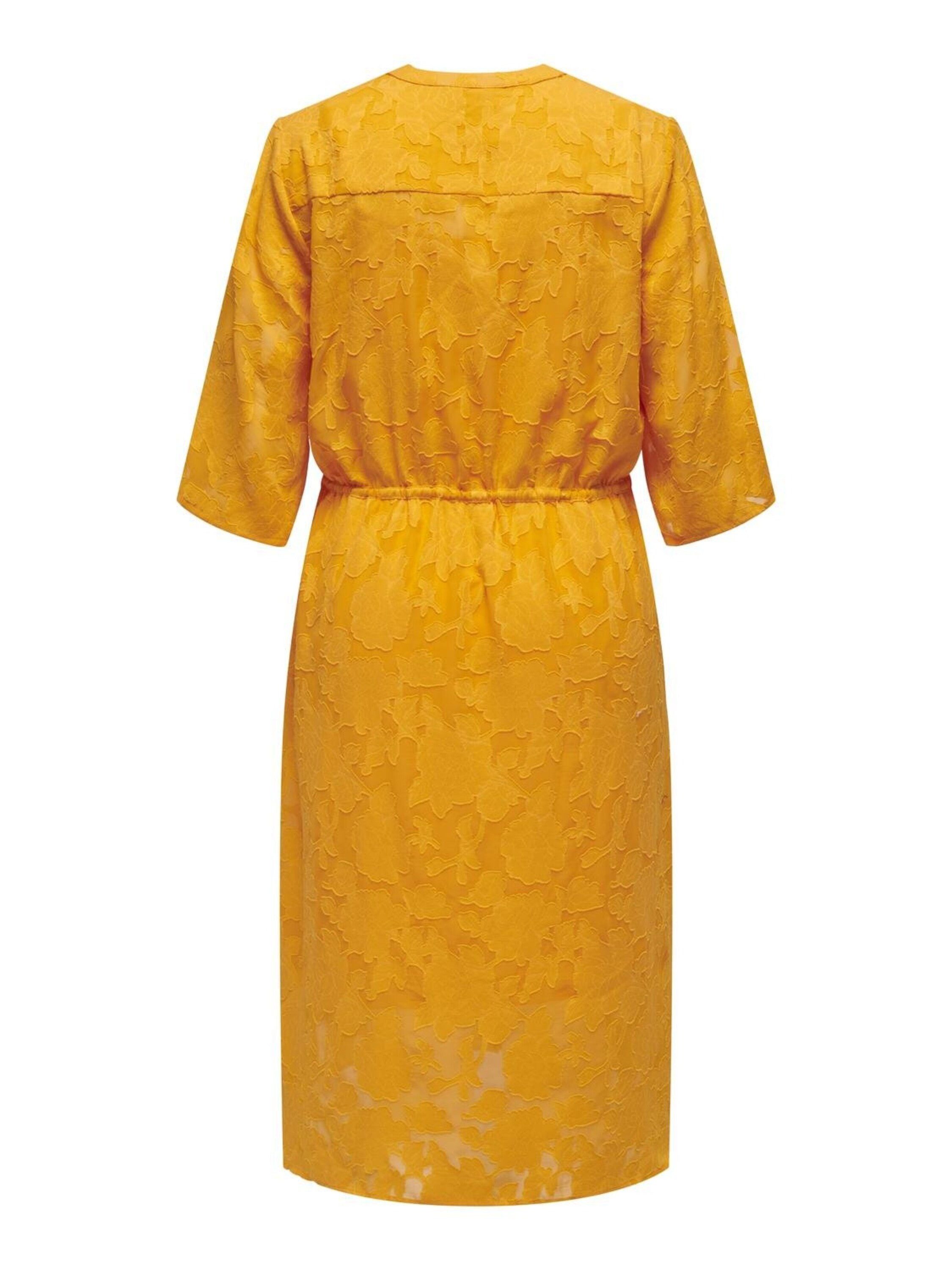 ONLY CARMAKOMA Midikleid DELLAVINE (1-tlg) Drapiert/gerafft günstig online kaufen