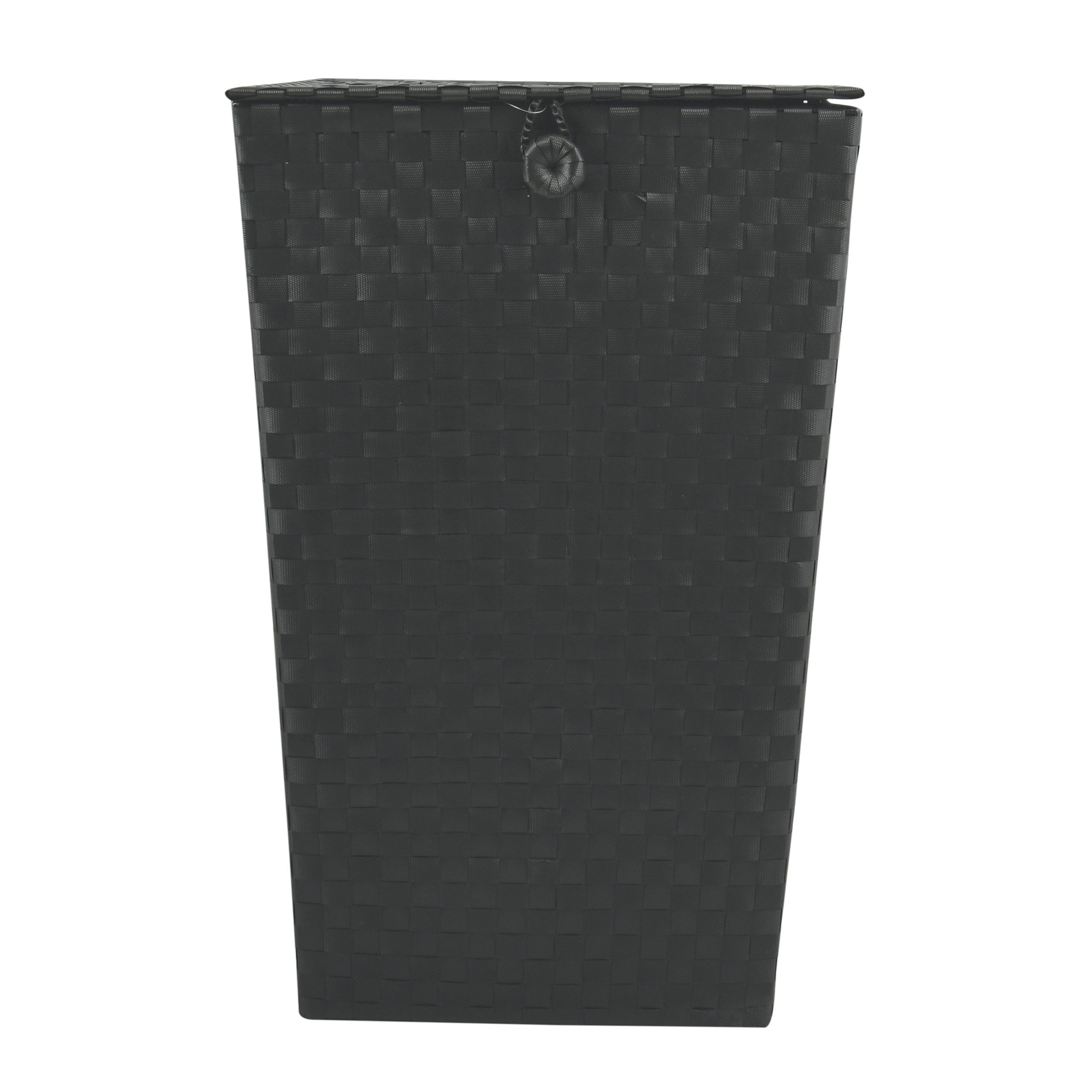 Wäschebox MSV Wäschekorb Wäschesammler XL 60L schwarz