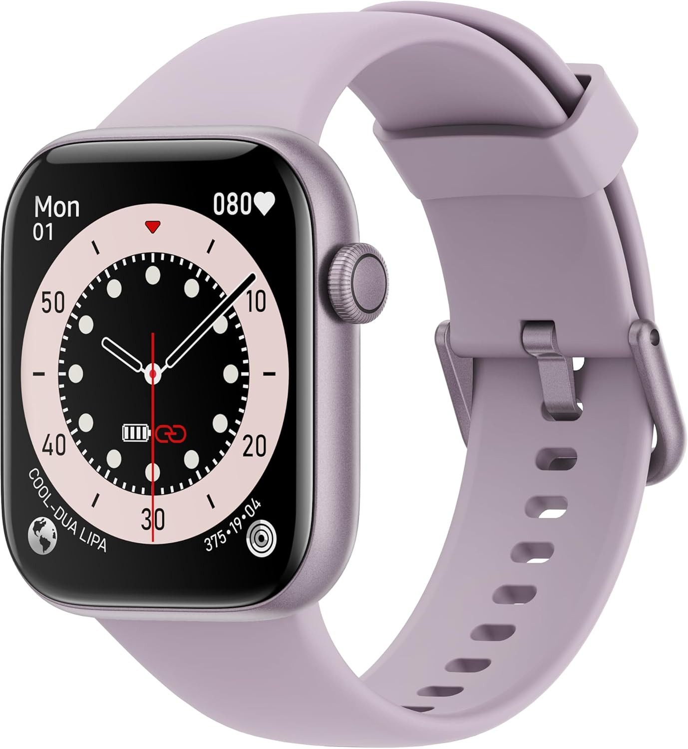 Damen & Herren Fitnessgerät mit Telefonfunktion und Schlafanalyse Smartwatch