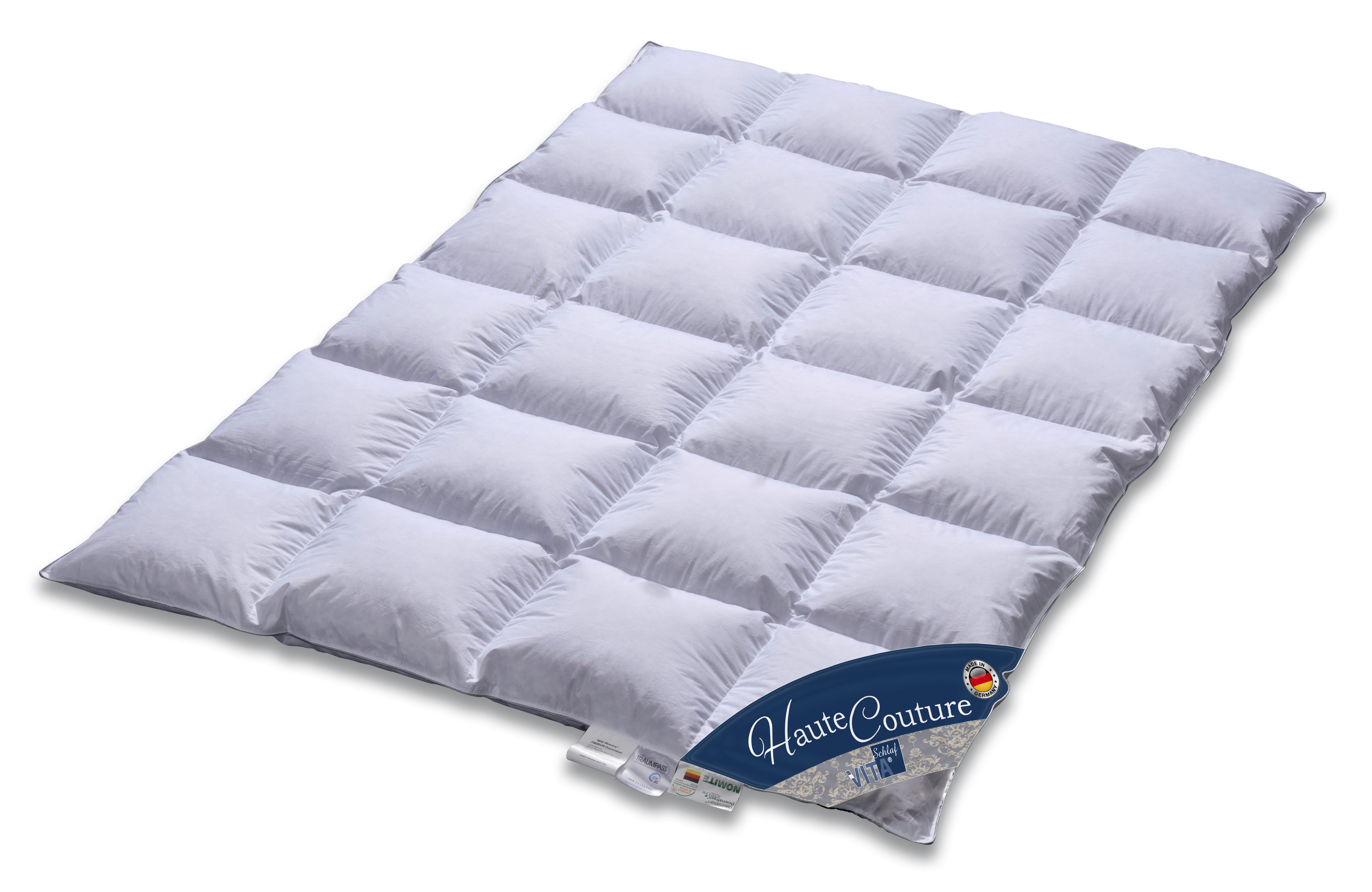 Vitaschlaf Daunenbettdecke Vitaschlaf® Haute Couture Bettdecken für Sommer günstig online kaufen