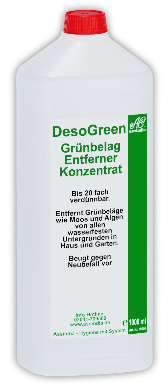 AC Assindia DesoGreen Grünbelagentferner 1000ml Grünbelagentferner