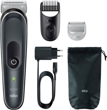 Braun Haarschneider Bodygroomer BG5350, Wasserdicht, 100 Min. Laufzeit