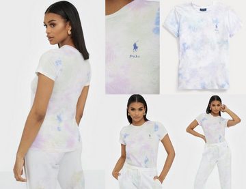 Ralph Lauren T-Shirt POLO RALPH LAUREN TIE-DYE Paint-Splatter T-shirt Batik Shirt Top Bluse