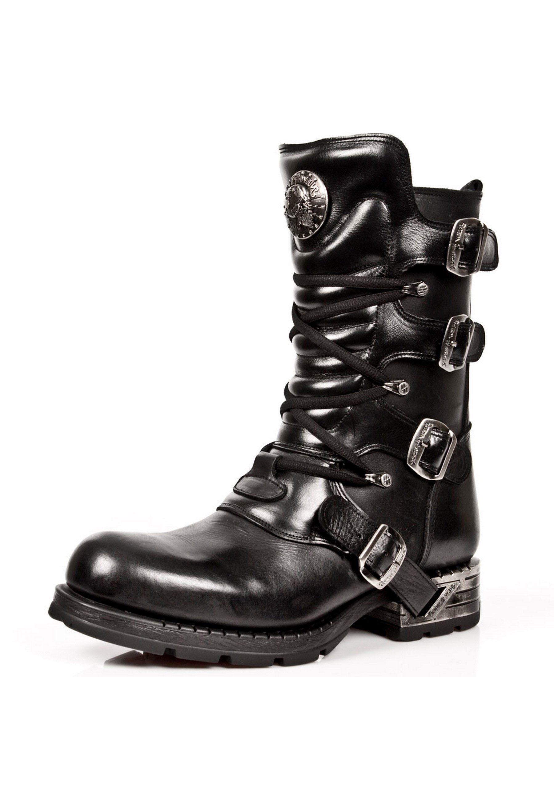 New Rock M-MR017-C10 Bikerboots Rebellischer Stil günstig online kaufen
