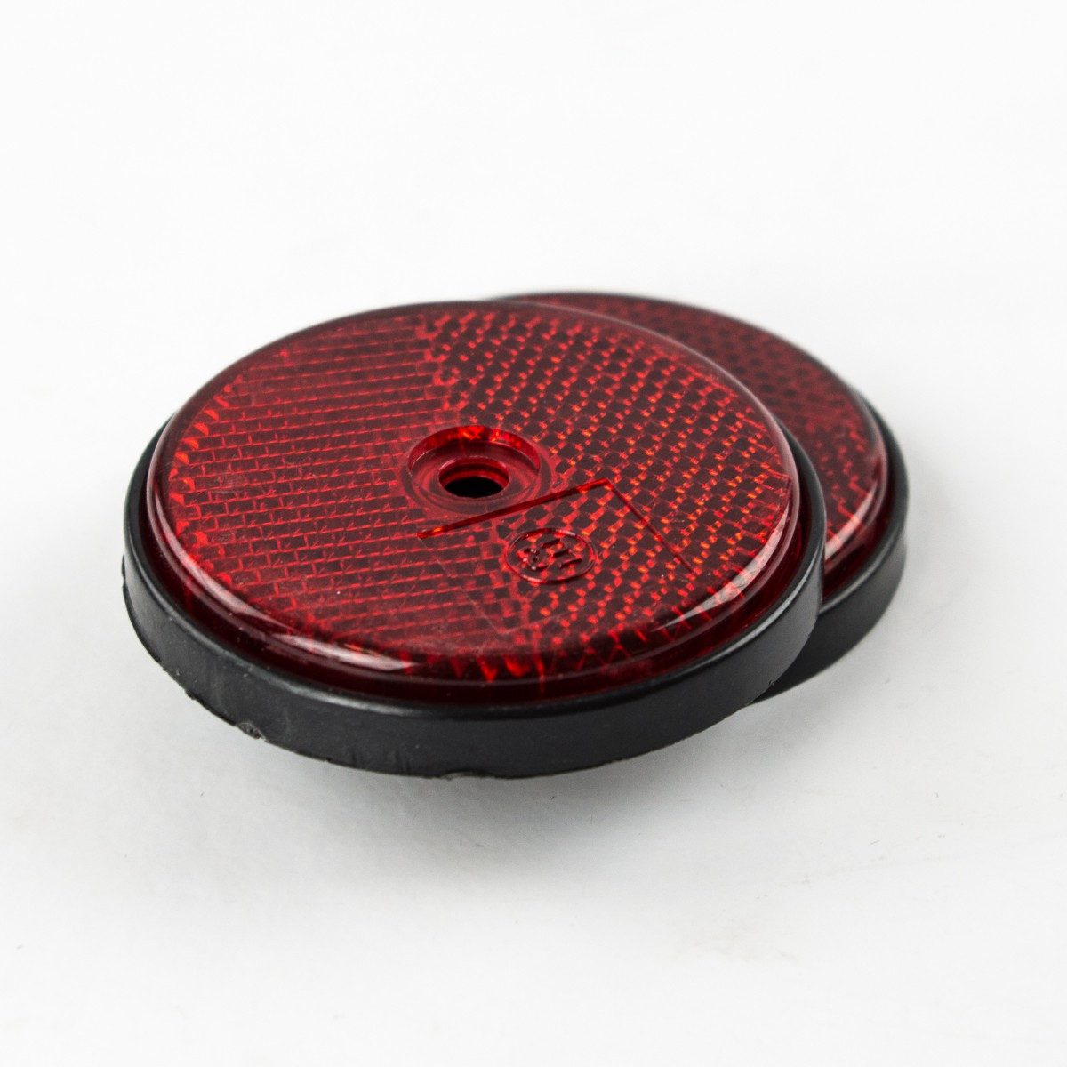 ProPlus Reflektor-Anhänger Relektor rund Ø60mm rot 2 Stück