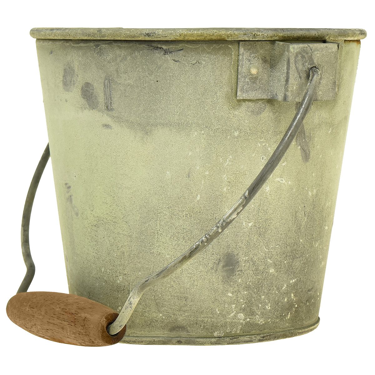 Florists Products Übertopf 3er Set Vintage Deko Eimer Metall Rostoptik, Vielseitige