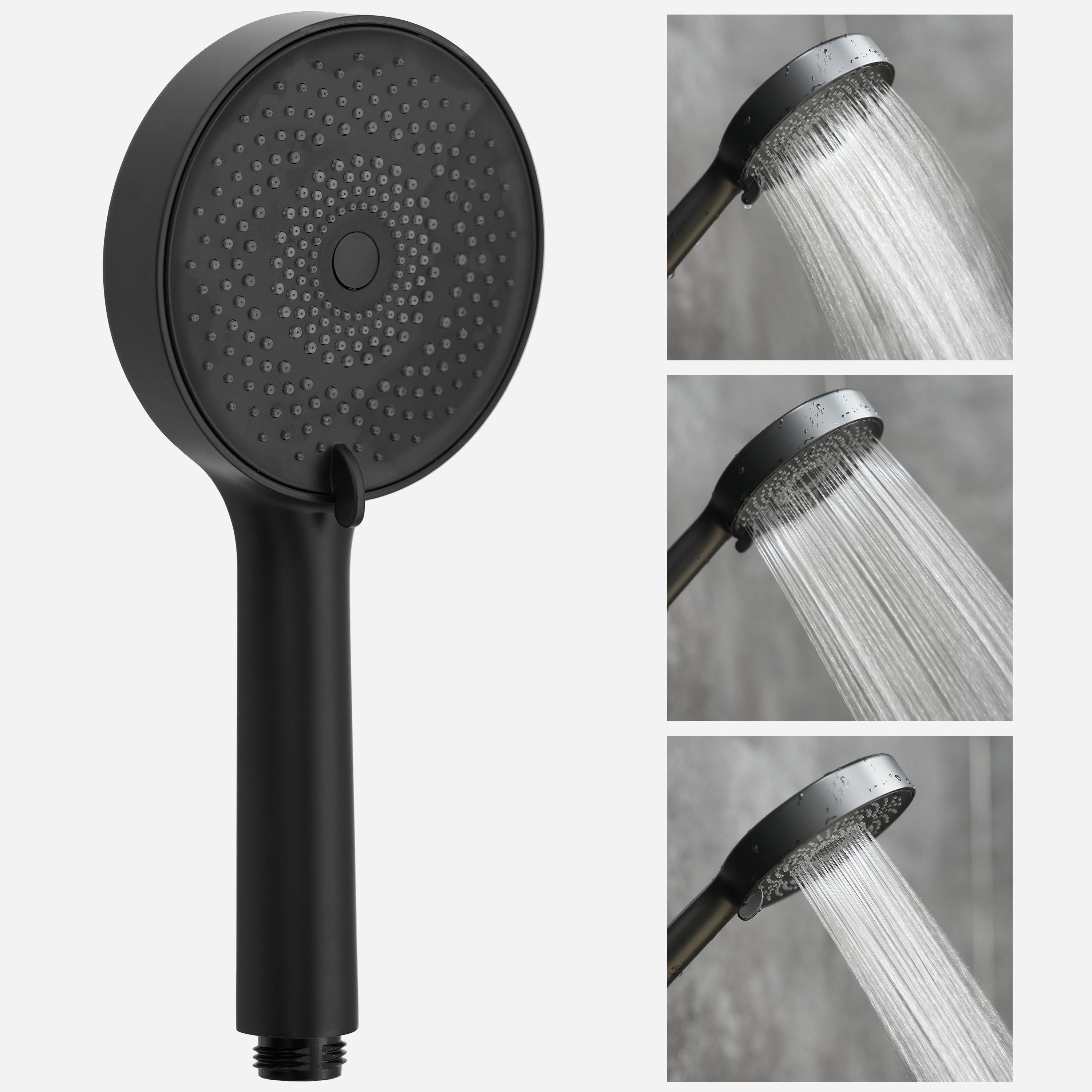 Euroshowers GmbH Handbrause Handbrause mit Brauseschlauch Set, EuroFlux mat günstig online kaufen