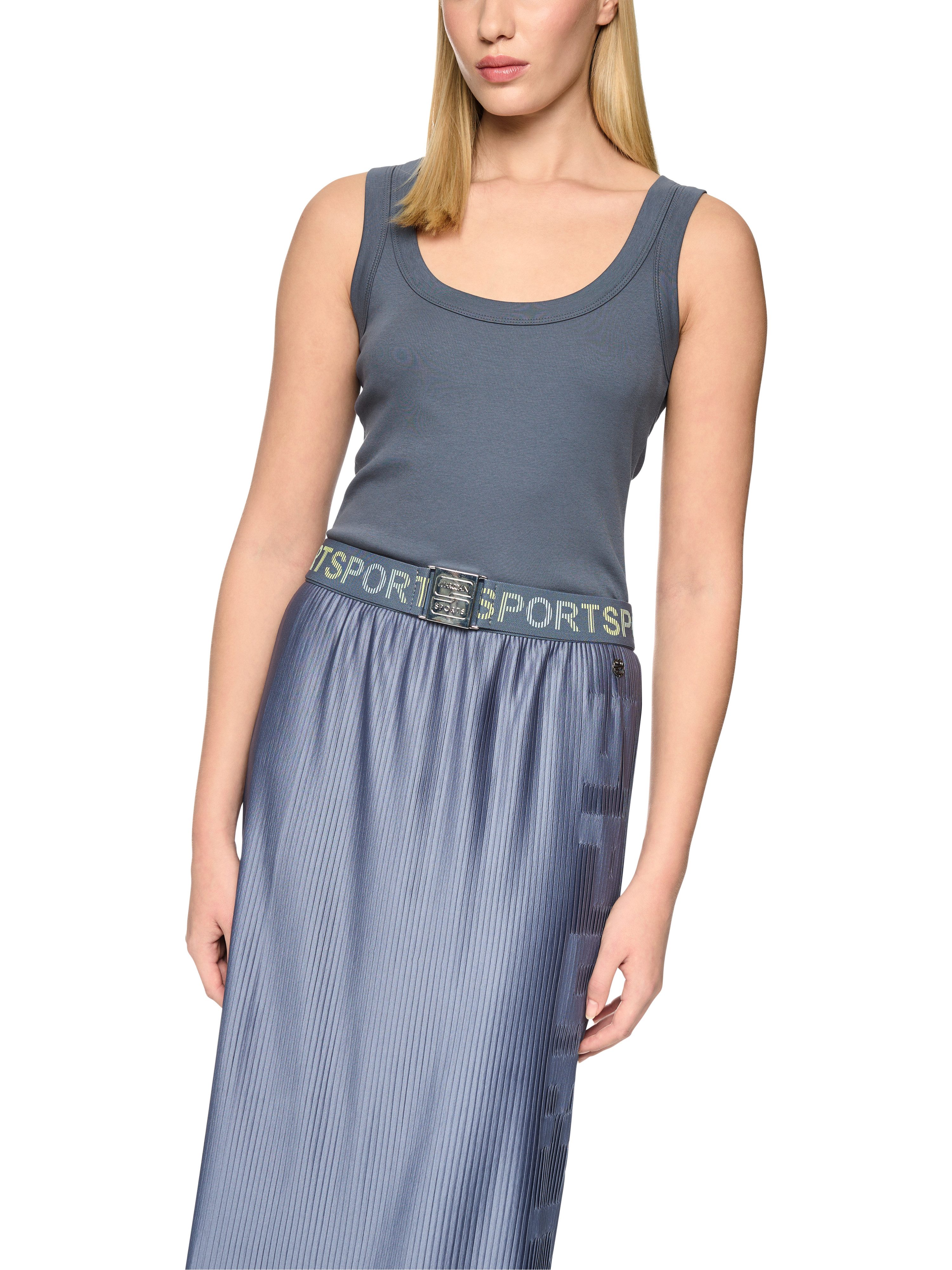 Marc Cain Tanktop Urban Haze Premium Damenmode aus Baumwollstretch