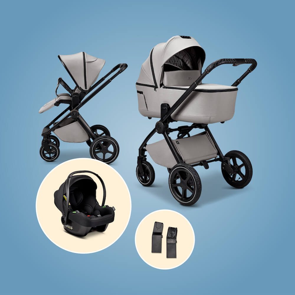 Moon Kombi-Kinderwagen Gio 2.0 Kinderwagen Set mit COSMO 2.0