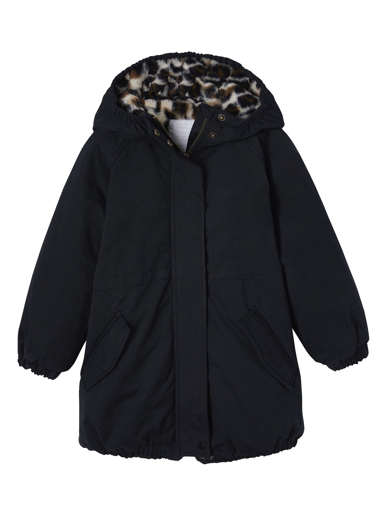 vertbaudet Parka Mädchen Winterjacke mit Kapuze