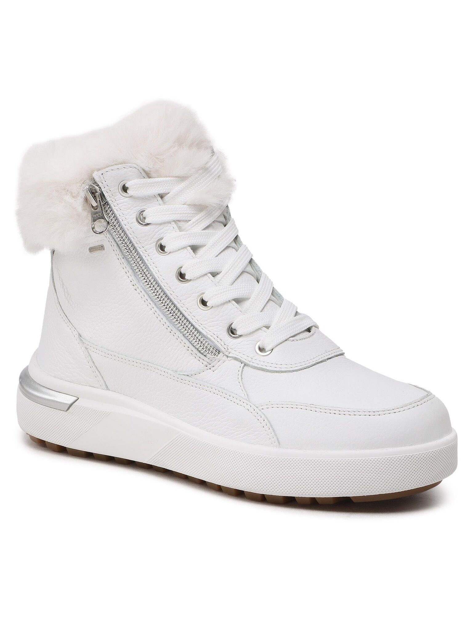 Geox Stiefeletten D Dalyla B Abx A D26QSA 00046 C1000 White Stiefelette