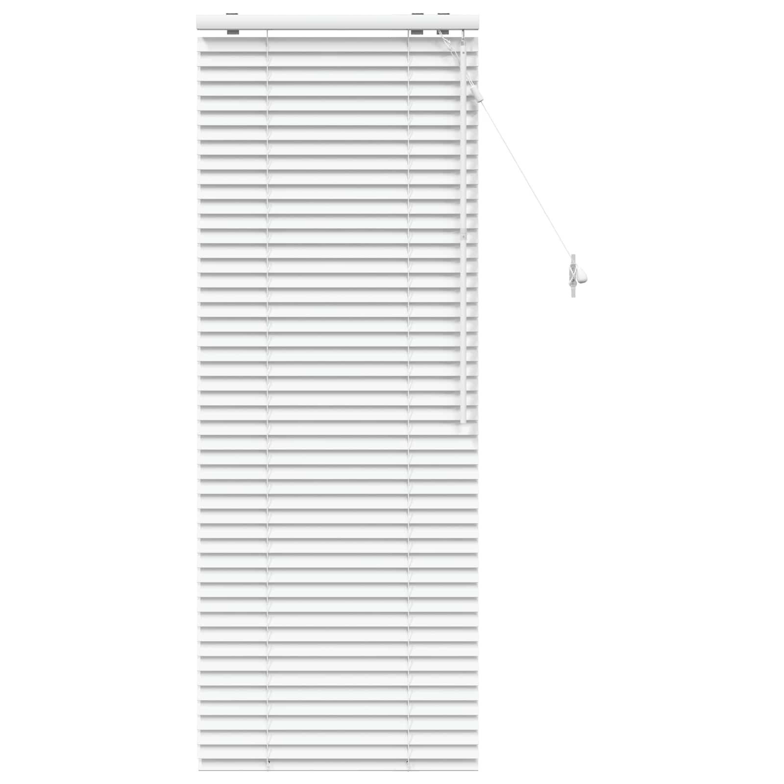 Rollo Venezianische Jalousie Weiß 65 x 160 cm 35 mm, vidaXL