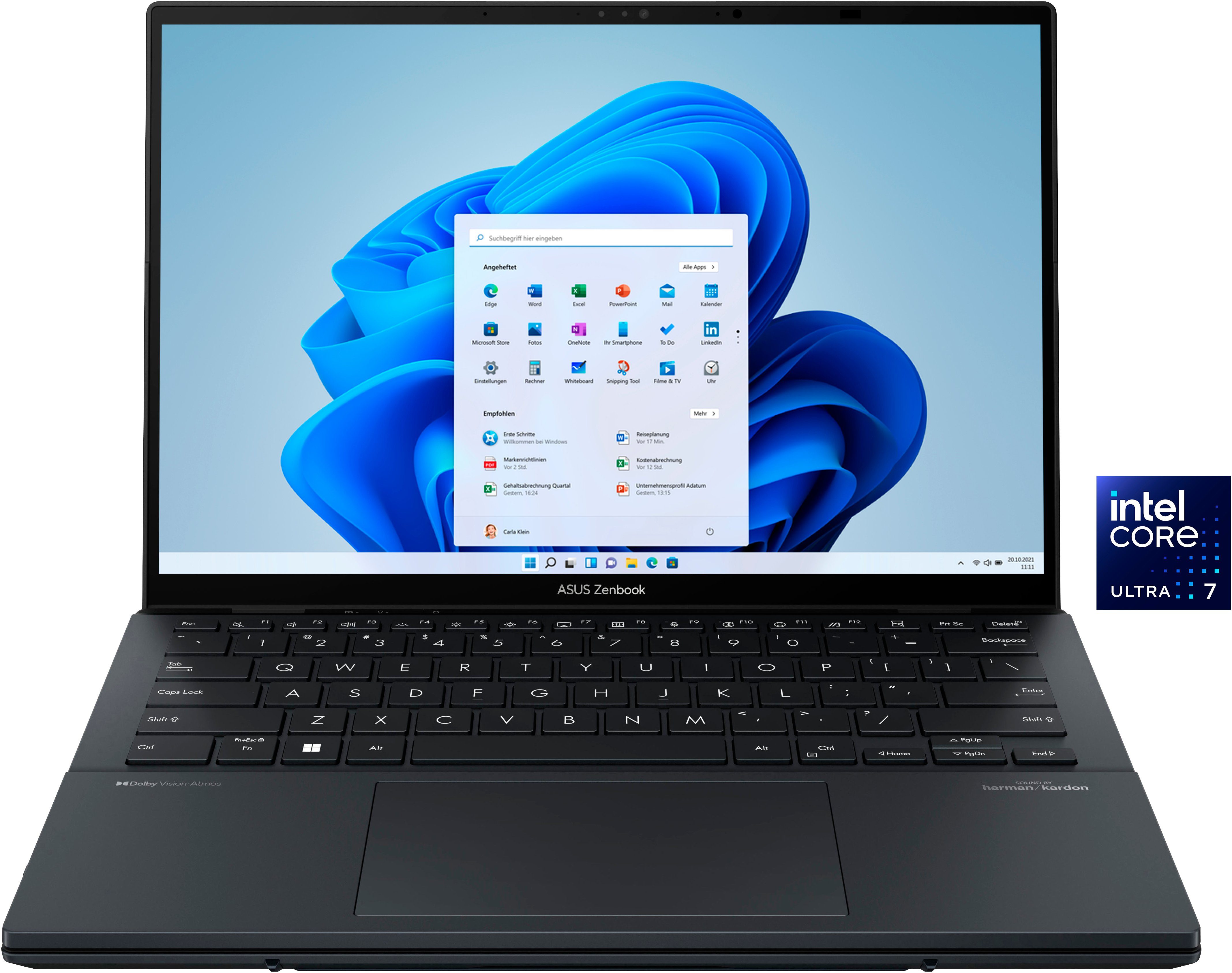 Asus Zenbook Duo OLED UX8406MA-QL308X Notebook (35,6 cm/14 Zoll, Intel Core Ultra 7 155H, ARC, 1000 GB SSD)