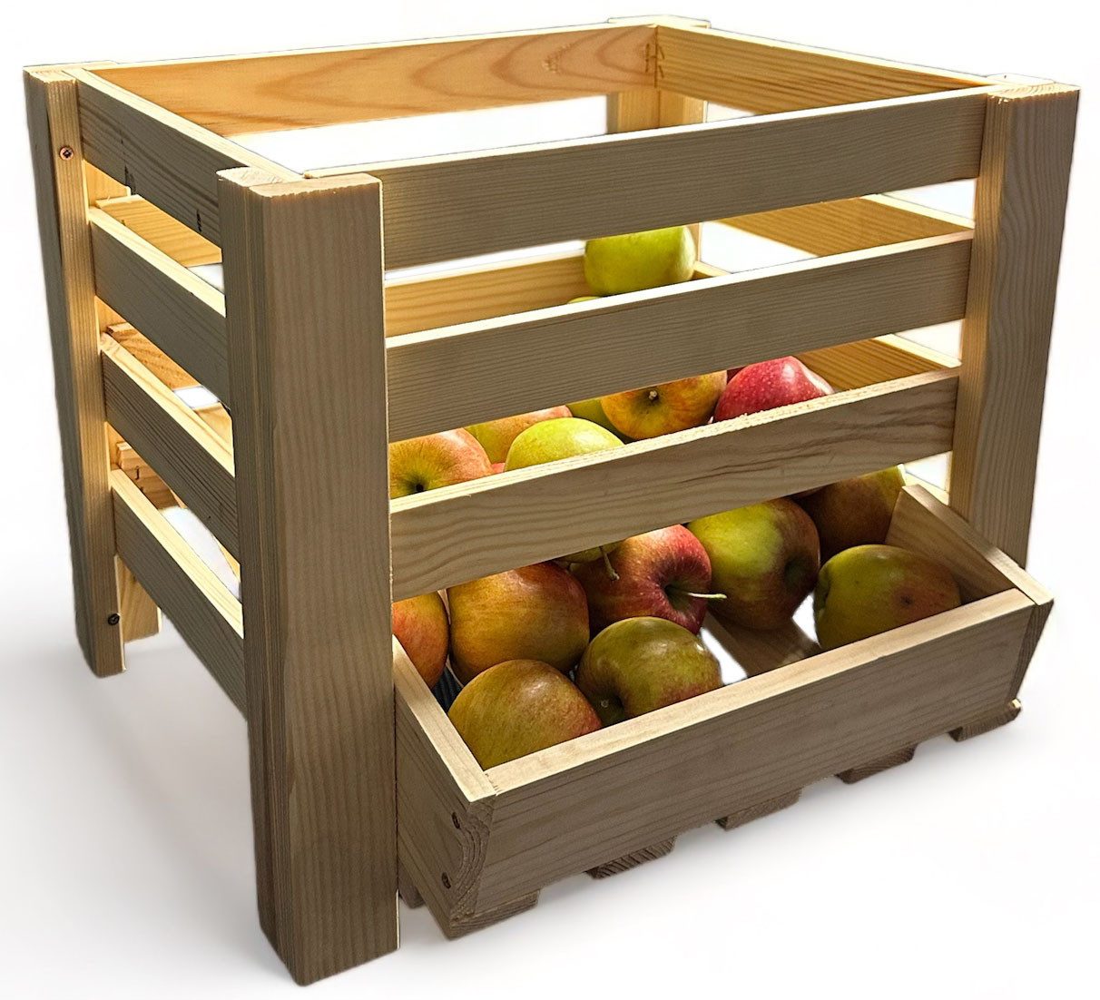 promadino Holzkiste Kartoffelkiste, BxTxH: 40x36x33 cm