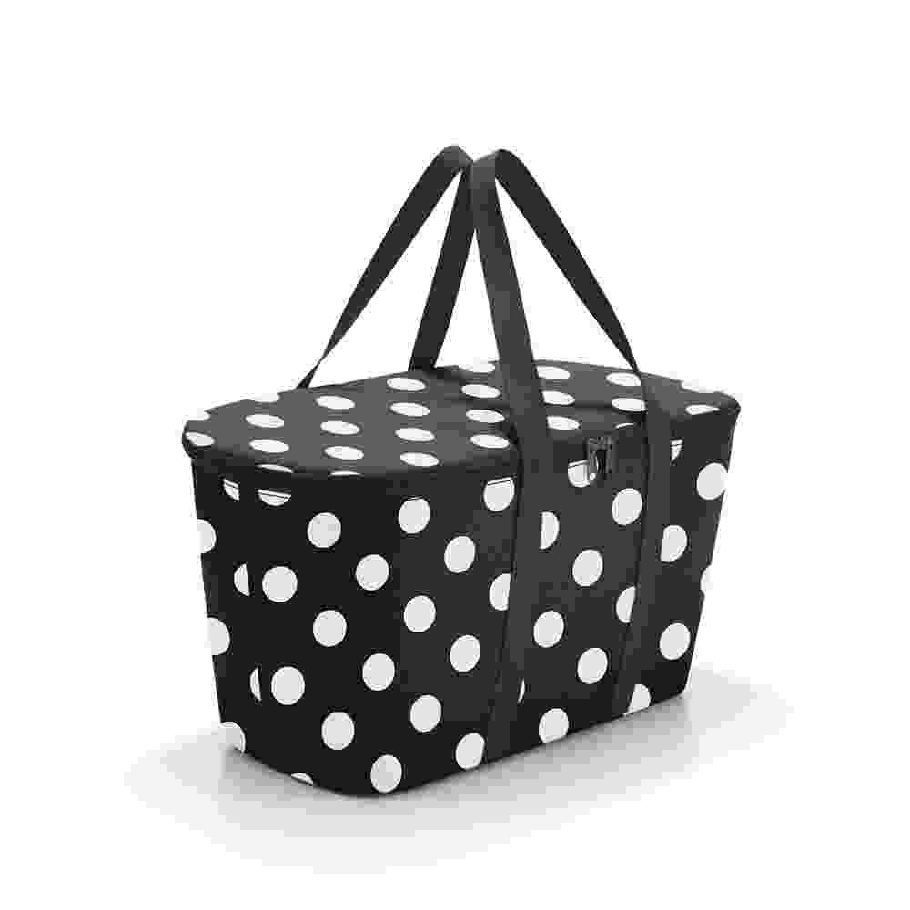 REISENTHEL® Kühltasche reisenthel coolerbag dots white UH7073 schwarz Punkte 20L Kühltasche, 20 l