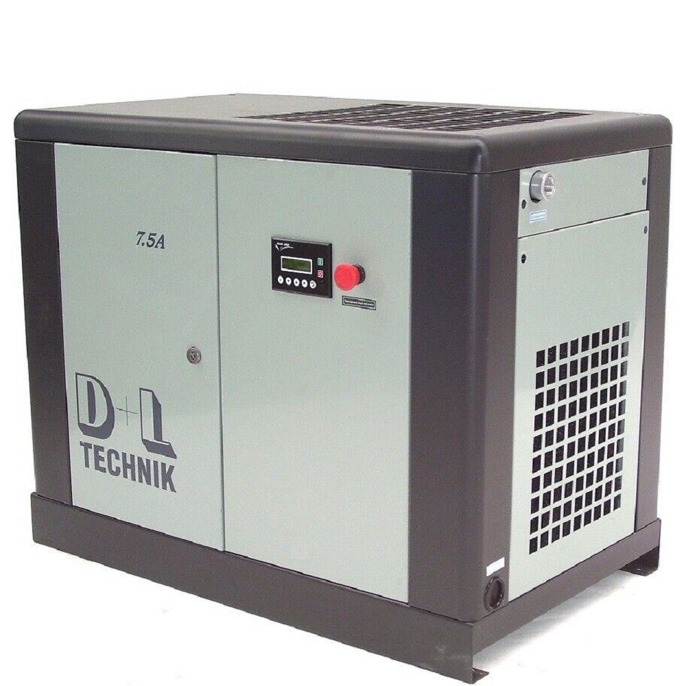 Apex Kompressor Schraubenkompressor 7,5kW Kompressor 800L 12bar 05131, 7500 W