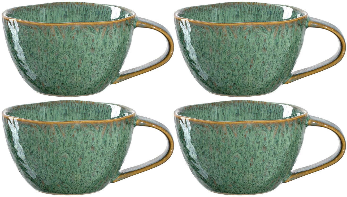LEONARDO Tasse MATERA, 4-tlg., Keramik, 290 ml, 4-teilig
