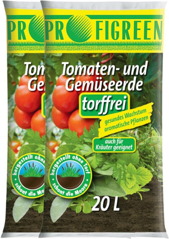 Blumixx Blumenerde Tomatenerde torffrei mit nachhaltigem Langzeitdünger, Gartenerde, Pflanzerde mit Bodenhilfsstoff für Tomatenpflanzen