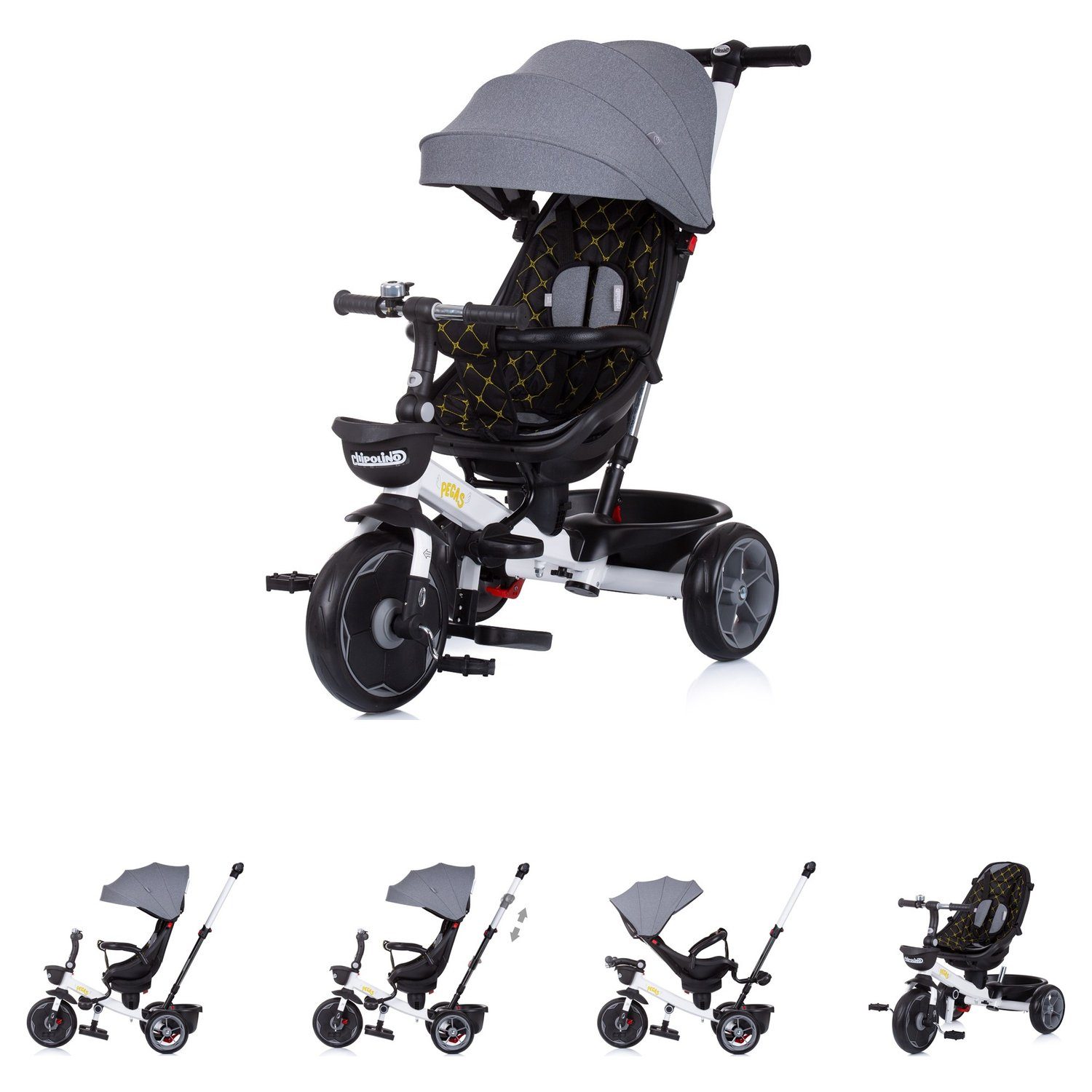 Chipolino Dreirad Tricycle 4 in 1 günstig online kaufen