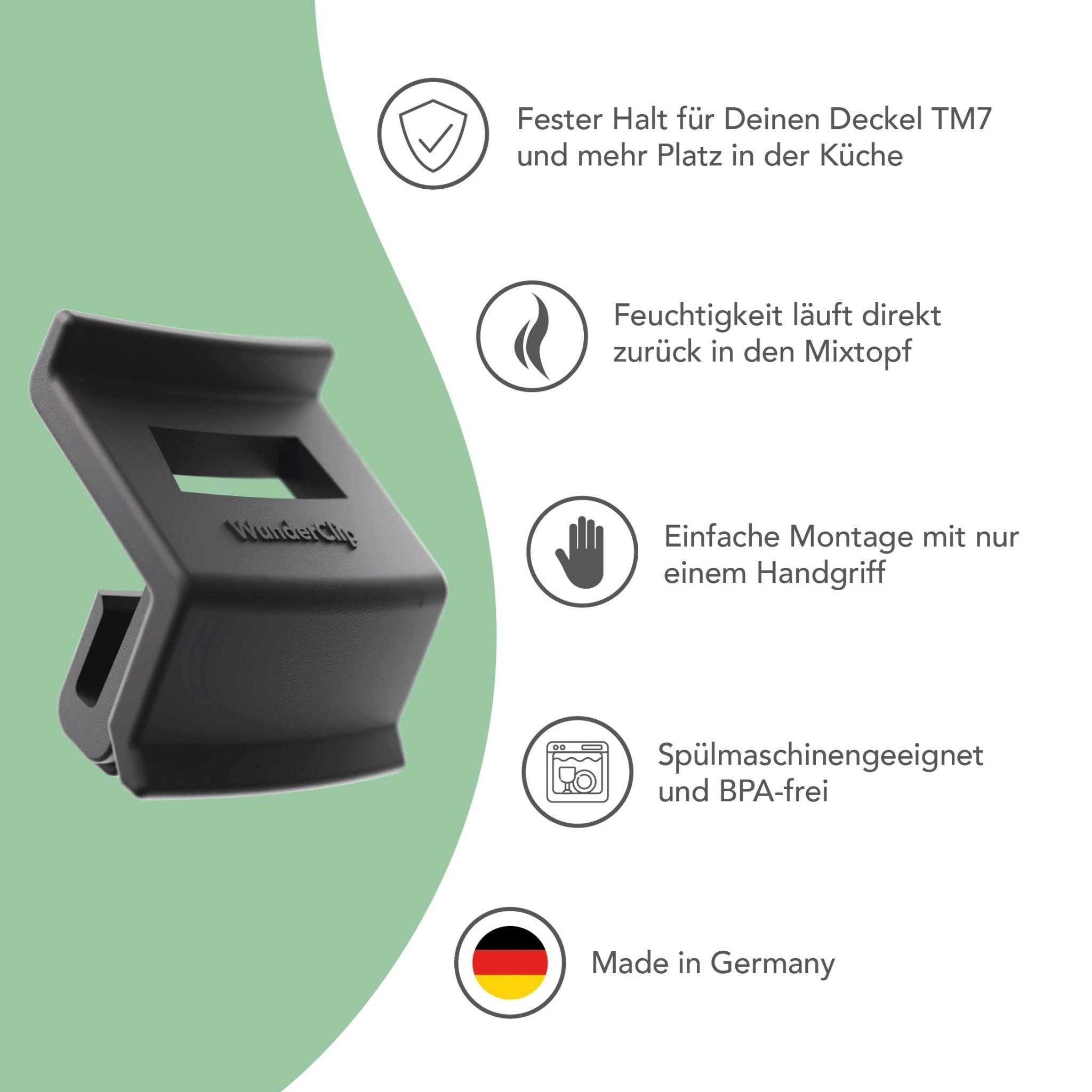Wundermix Küchenmaschinen Zubehör-Set, Zubehör für TM7