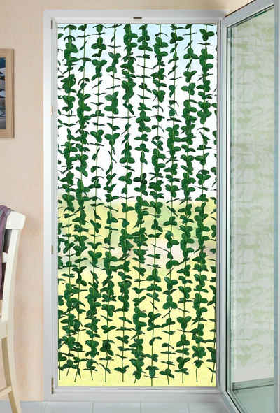 Türvorhang, WENKO, Klettband (1 St), halbtransparent, BxH: 90x190 cm