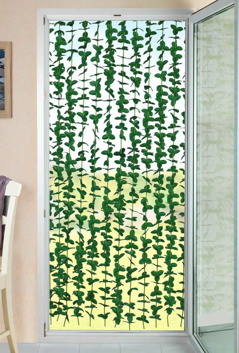 Türvorhang, WENKO, Klettband (1 St), halbtransparent, BxH: 90x190 cm