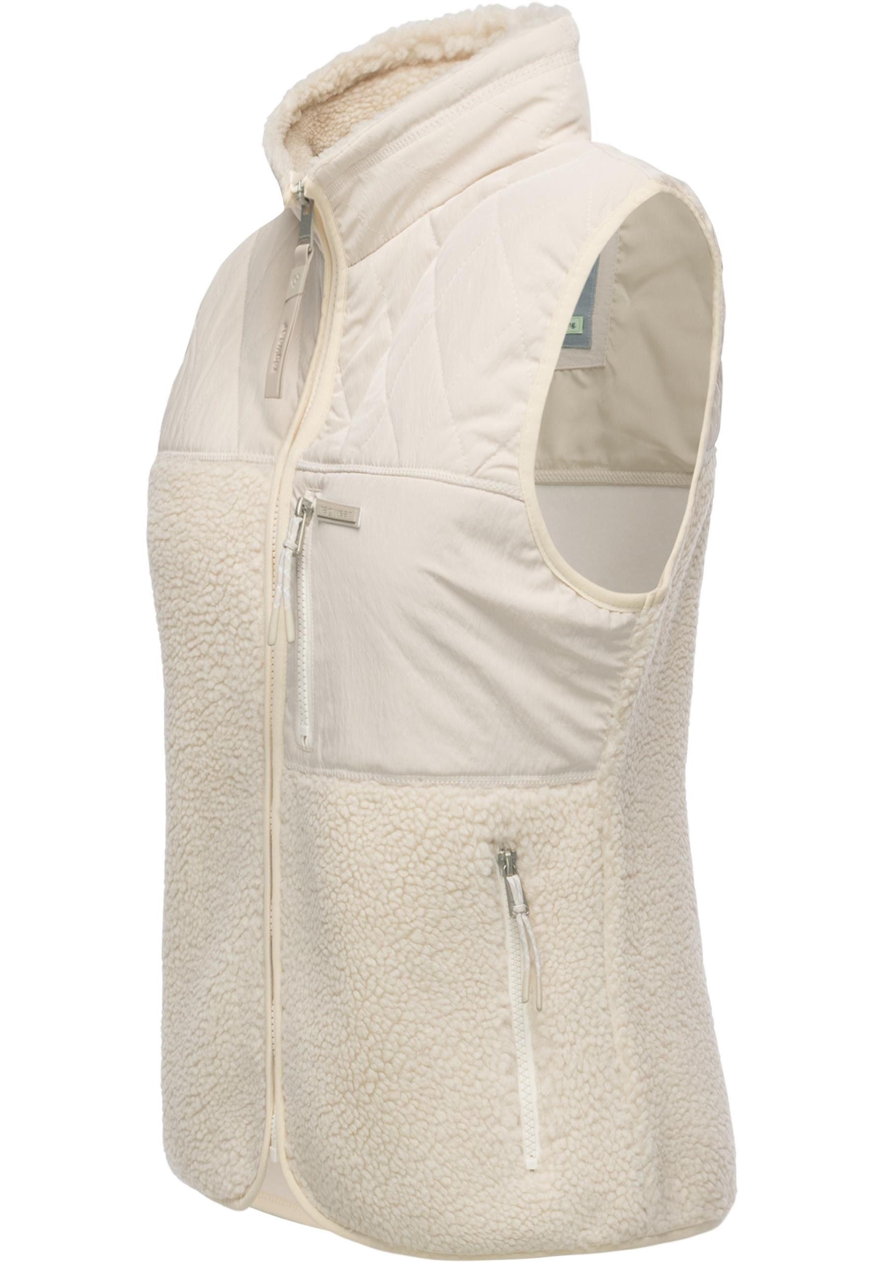 Ragwear Plüschweste Junkin Bonded warme Damen günstig online kaufen