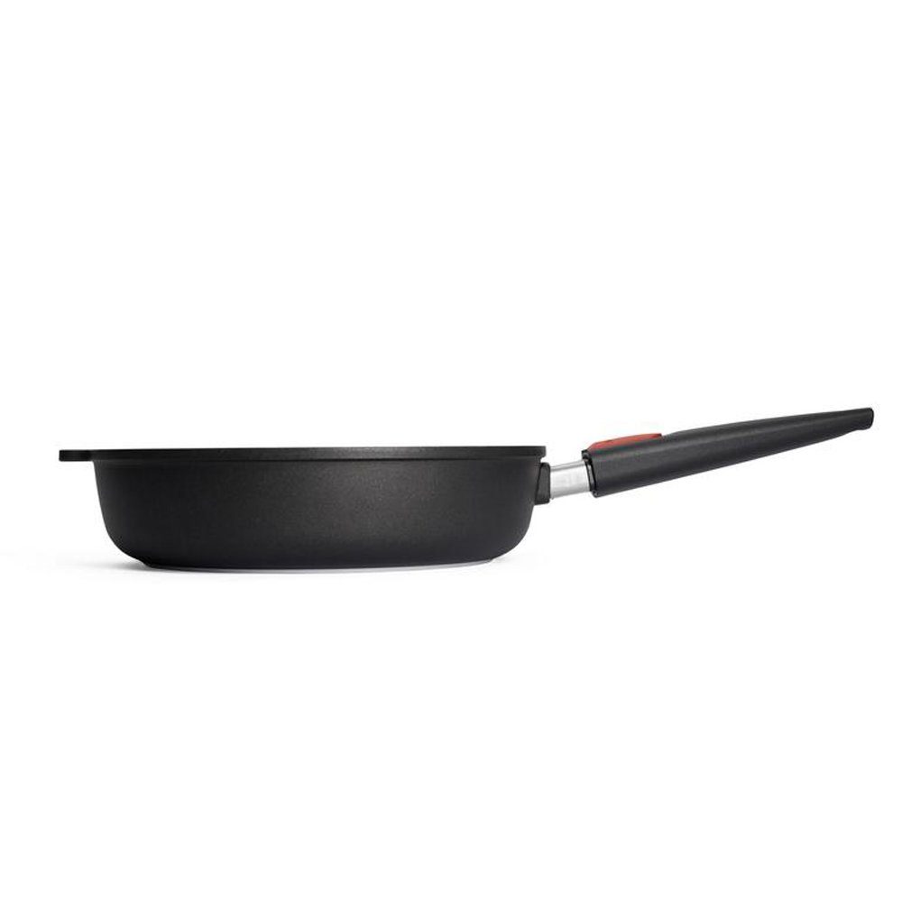 WOLL Bratpfanne Nowo Titanium Hochrandpfanne, 28cm, Aluminiumguss, Induktionsgeeignet