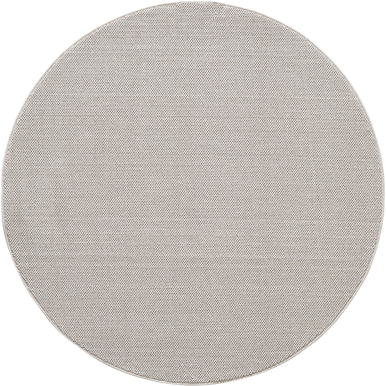 Teppium Teppich Unicolor - Einfarbig, Rund, Höhe: 7 mm, Runder Kurzflor Sch günstig online kaufen