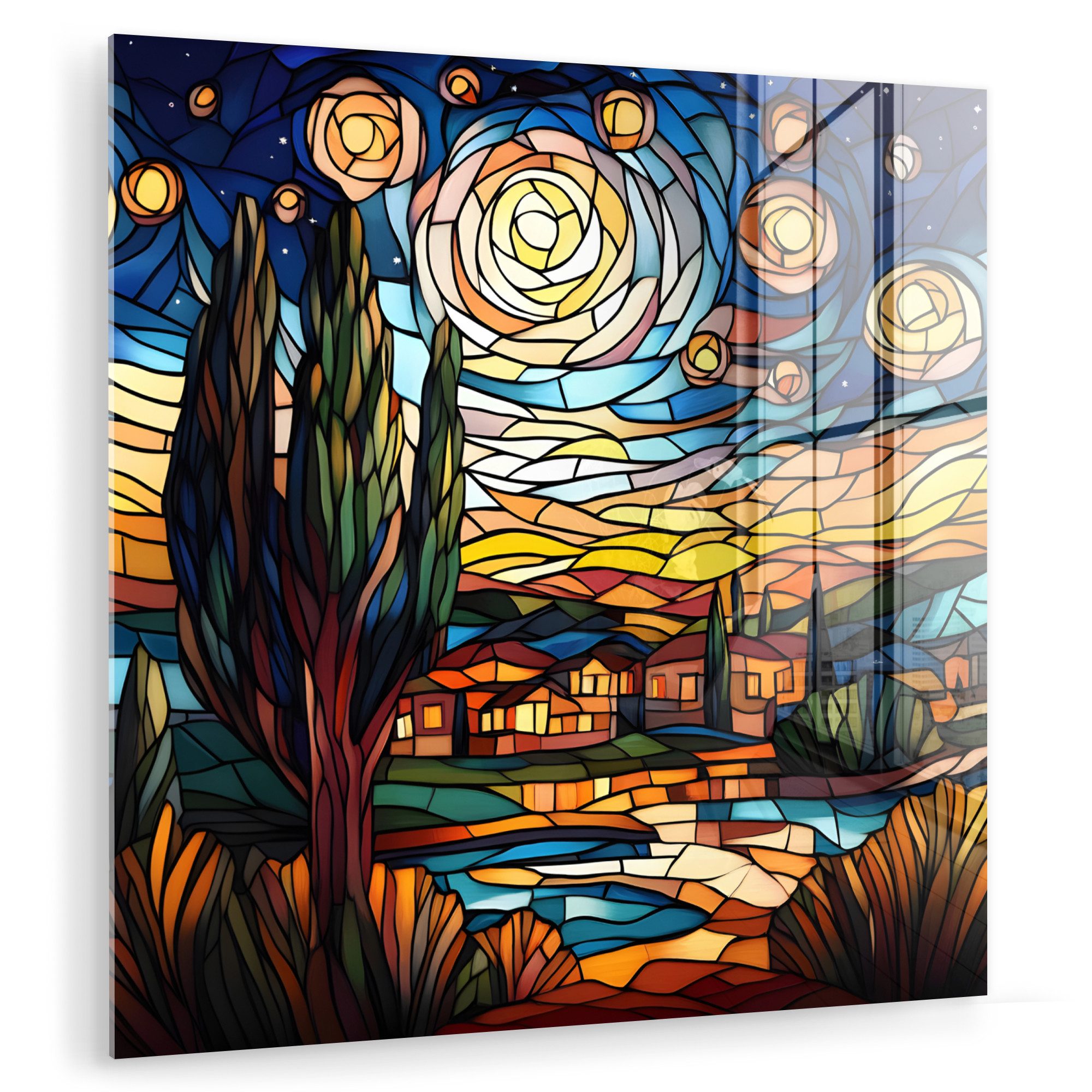 MuchoWow Acrylglasbild Himmel - Sterne - günstig online kaufen